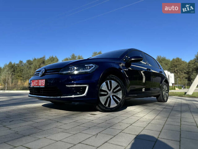Синий Фольксваген e-Golf, объемом двигателя 0 л и пробегом 71 тыс. км за 15300 $, фото 148 на Automoto.ua