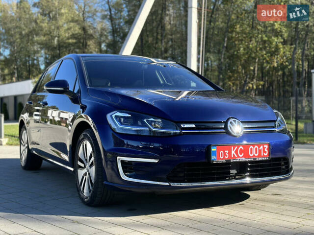 Синий Фольксваген e-Golf, объемом двигателя 0 л и пробегом 71 тыс. км за 15300 $, фото 22 на Automoto.ua