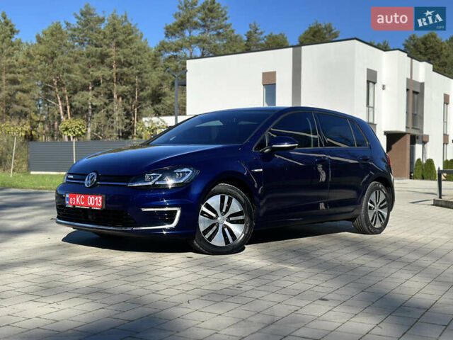 Синий Фольксваген e-Golf, объемом двигателя 0 л и пробегом 71 тыс. км за 15300 $, фото 3 на Automoto.ua