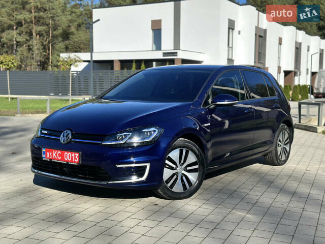 Синий Фольксваген e-Golf, объемом двигателя 0 л и пробегом 71 тыс. км за 15300 $, фото 1 на Automoto.ua