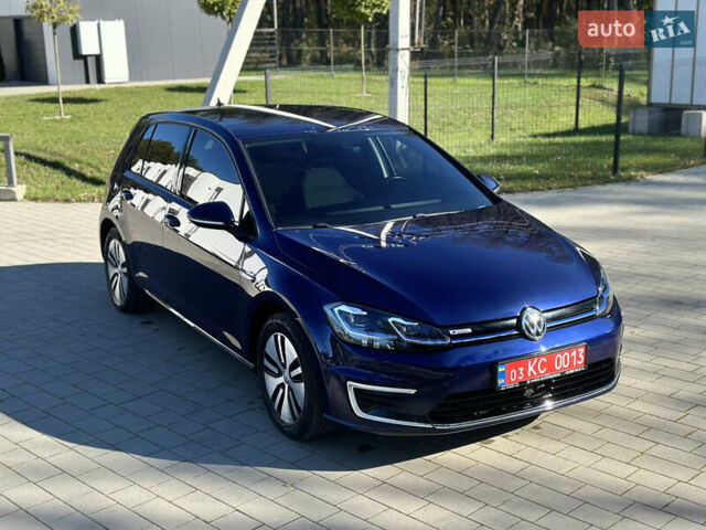 Синий Фольксваген e-Golf, объемом двигателя 0 л и пробегом 71 тыс. км за 15300 $, фото 23 на Automoto.ua
