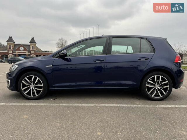 Синий Фольксваген e-Golf, объемом двигателя 0 л и пробегом 87 тыс. км за 17000 $, фото 1 на Automoto.ua