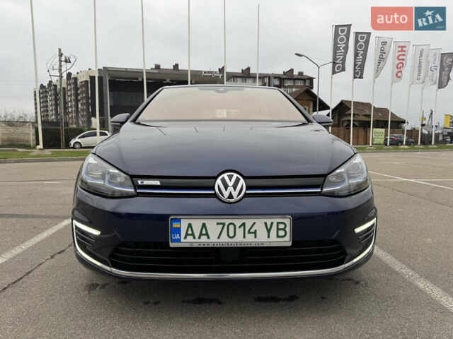Синий Фольксваген e-Golf, объемом двигателя 0 л и пробегом 87 тыс. км за 17000 $, фото 7 на Automoto.ua