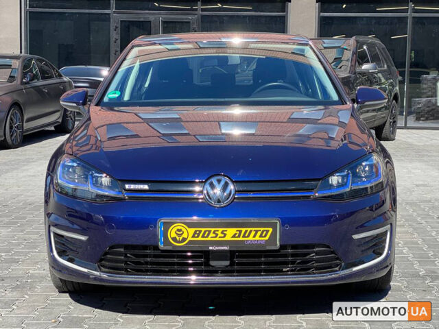 Синий Фольксваген e-Golf, объемом двигателя 36 л и пробегом 19 тыс. км за 19600 $, фото 5 на Automoto.ua