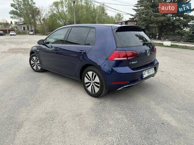 Синий Фольксваген e-Golf, объемом двигателя 0 л и пробегом 84 тыс. км за 13000 $, фото 10 на Automoto.ua