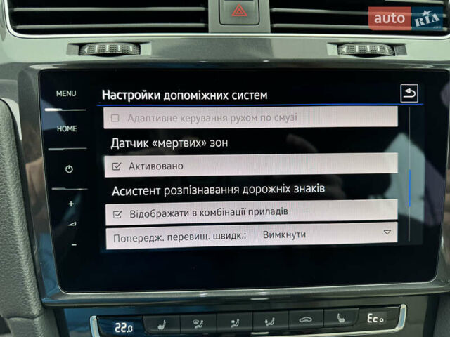 Синий Фольксваген e-Golf, объемом двигателя 0 л и пробегом 87 тыс. км за 17000 $, фото 26 на Automoto.ua