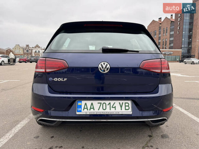 Синий Фольксваген e-Golf, объемом двигателя 0 л и пробегом 87 тыс. км за 17000 $, фото 3 на Automoto.ua