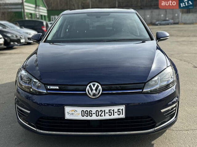 Синий Фольксваген e-Golf, объемом двигателя 0 л и пробегом 86 тыс. км за 13100 $, фото 1 на Automoto.ua