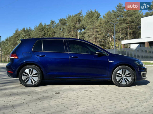 Синий Фольксваген e-Golf, объемом двигателя 0 л и пробегом 71 тыс. км за 15300 $, фото 17 на Automoto.ua