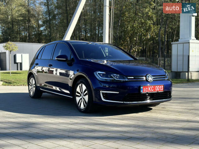 Синий Фольксваген e-Golf, объемом двигателя 0 л и пробегом 71 тыс. км за 15300 $, фото 21 на Automoto.ua