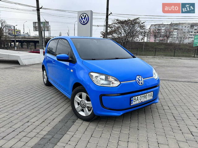Синий Фольксваген e-up, объемом двигателя 0 л и пробегом 92 тыс. км за 7650 $, фото 1 на Automoto.ua