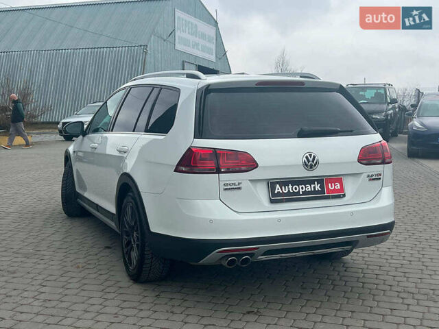 Белый Фольксваген Golf Alltrack, объемом двигателя 2 л и пробегом 287 тыс. км за 14540 $, фото 8 на Automoto.ua