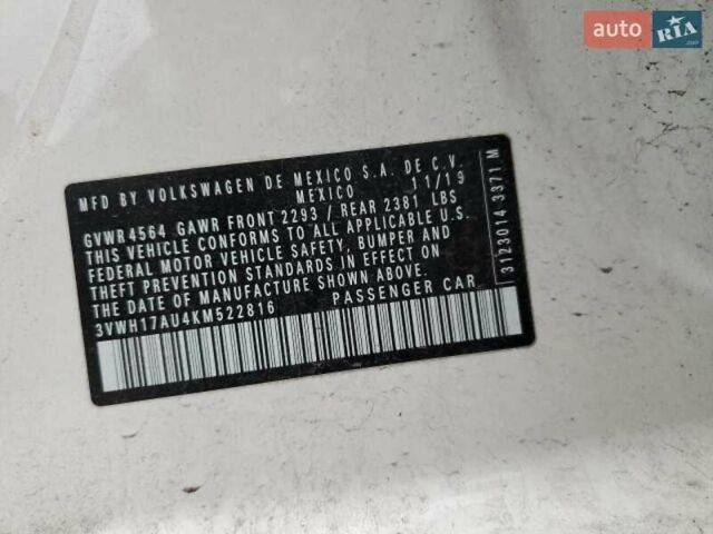 Белый Фольксваген Golf Alltrack, объемом двигателя 1.8 л и пробегом 100 тыс. км за 9700 $, фото 15 на Automoto.ua