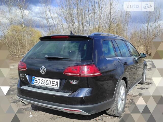 Черный Фольксваген Golf Alltrack, объемом двигателя 2 л и пробегом 255 тыс. км за 14000 $, фото 3 на Automoto.ua