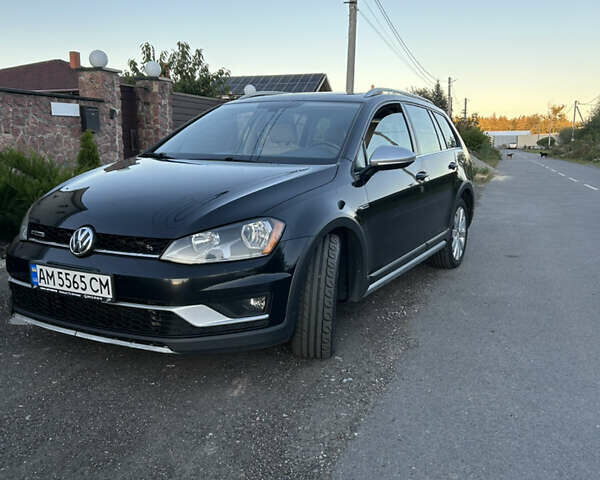 Черный Фольксваген Golf Alltrack, объемом двигателя 1.8 л и пробегом 195 тыс. км за 14100 $, фото 4 на Automoto.ua