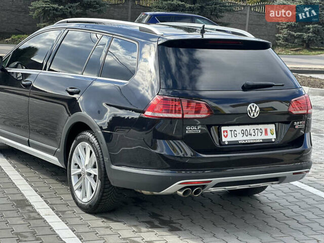 Черный Фольксваген Golf Alltrack, объемом двигателя 2 л и пробегом 267 тыс. км за 18500 $, фото 11 на Automoto.ua