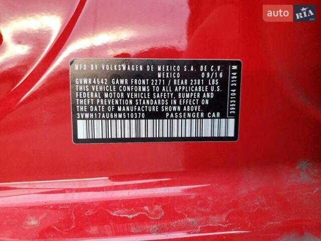 Червоний Фольксваген Golf Alltrack, об'ємом двигуна 1.8 л та пробігом 115 тис. км за 3200 $, фото 9 на Automoto.ua