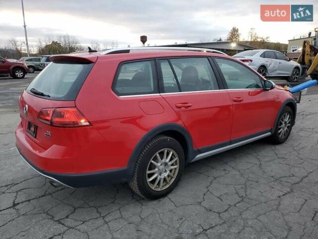 Червоний Фольксваген Golf Alltrack, об'ємом двигуна 1.8 л та пробігом 115 тис. км за 3200 $, фото 3 на Automoto.ua