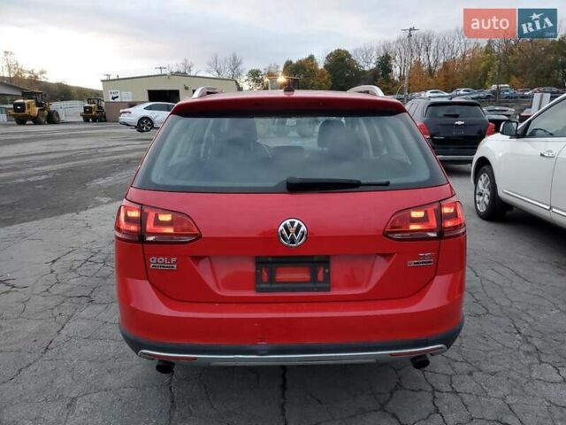 Червоний Фольксваген Golf Alltrack, об'ємом двигуна 1.8 л та пробігом 115 тис. км за 3200 $, фото 2 на Automoto.ua
