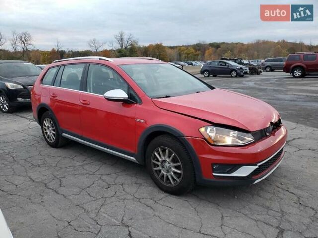 Червоний Фольксваген Golf Alltrack, об'ємом двигуна 1.8 л та пробігом 115 тис. км за 3200 $, фото 4 на Automoto.ua