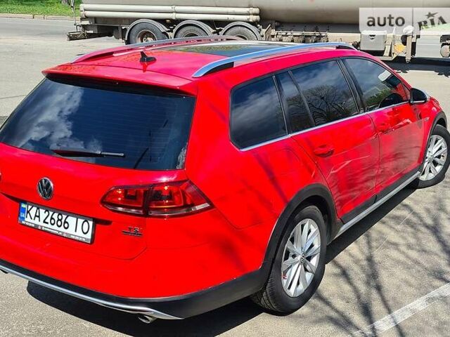 Червоний Фольксваген Golf Alltrack, об'ємом двигуна 1.8 л та пробігом 90 тис. км за 15700 $, фото 3 на Automoto.ua