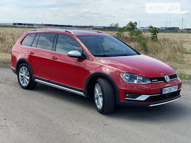 Червоний Фольксваген Golf Alltrack, об'ємом двигуна 1.8 л та пробігом 63 тис. км за 17000 $, фото 2 на Automoto.ua