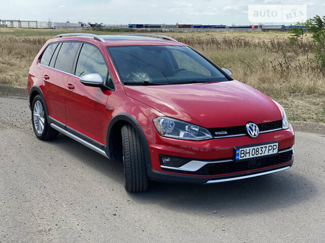 Червоний Фольксваген Golf Alltrack, об'ємом двигуна 1.8 л та пробігом 63 тис. км за 17000 $, фото 1 на Automoto.ua