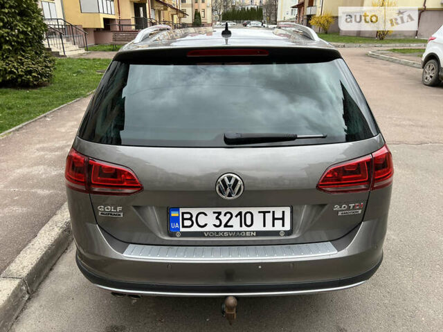 Серый Фольксваген Golf Alltrack, объемом двигателя 1.97 л и пробегом 307 тыс. км за 15999 $, фото 5 на Automoto.ua