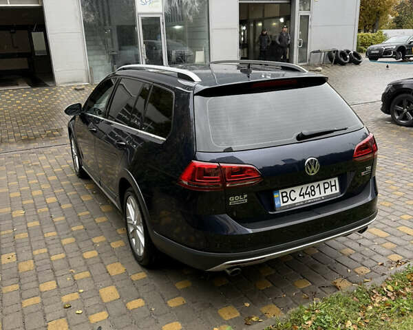 Синий Фольксваген Golf Alltrack, объемом двигателя 1.8 л и пробегом 168 тыс. км за 13900 $, фото 3 на Automoto.ua