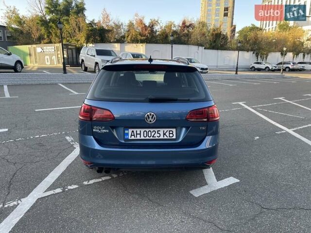 Синий Фольксваген Golf Alltrack, объемом двигателя 1.8 л и пробегом 219 тыс. км за 15000 $, фото 5 на Automoto.ua
