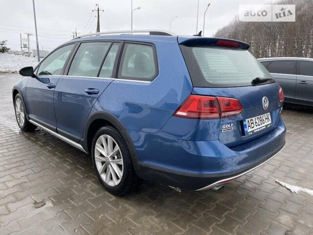 Синий Фольксваген Golf Alltrack, объемом двигателя 1.8 л и пробегом 48 тыс. км за 15300 $, фото 5 на Automoto.ua