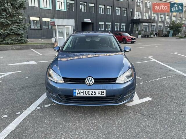 Синий Фольксваген Golf Alltrack, объемом двигателя 1.8 л и пробегом 219 тыс. км за 15000 $, фото 1 на Automoto.ua