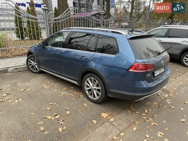 Синий Фольксваген Golf Alltrack, объемом двигателя 1.8 л и пробегом 114 тыс. км за 16500 $, фото 2 на Automoto.ua