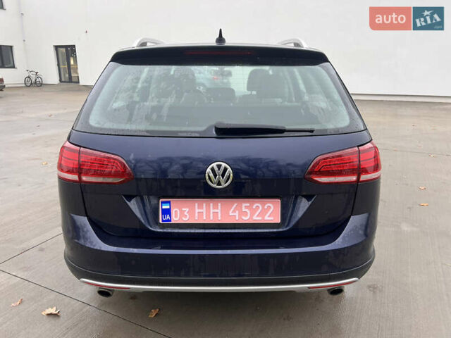 Синий Фольксваген Golf Alltrack, объемом двигателя 1.8 л и пробегом 117 тыс. км за 13300 $, фото 4 на Automoto.ua