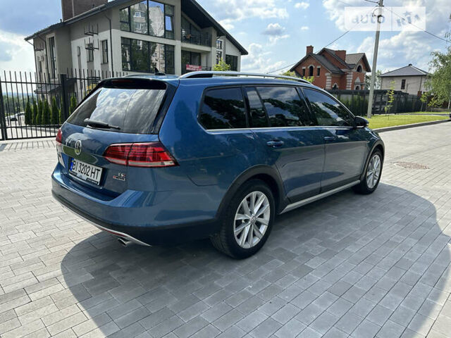 Синий Фольксваген Golf Alltrack, объемом двигателя 1.8 л и пробегом 93 тыс. км за 17950 $, фото 5 на Automoto.ua