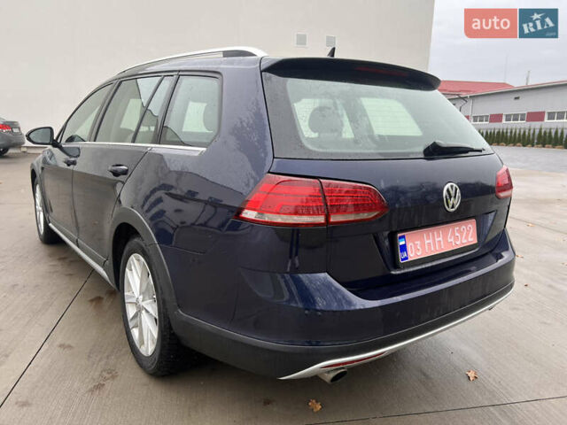 Синий Фольксваген Golf Alltrack, объемом двигателя 1.8 л и пробегом 117 тыс. км за 13300 $, фото 3 на Automoto.ua