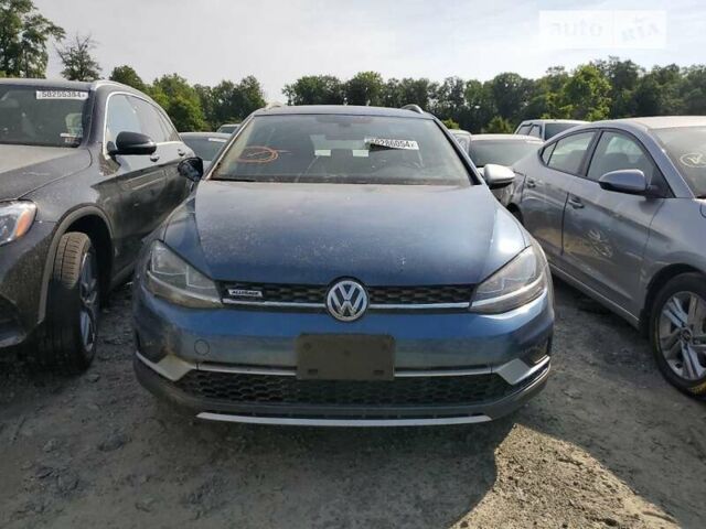 Синий Фольксваген Golf Alltrack, объемом двигателя 1.8 л и пробегом 14 тыс. км за 2800 $, фото 10 на Automoto.ua