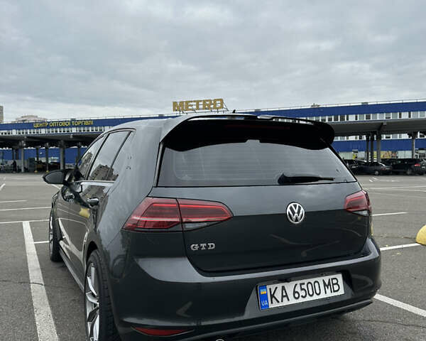 Серый Фольксваген Golf GTD, объемом двигателя 2 л и пробегом 257 тыс. км за 13850 $, фото 4 на Automoto.ua