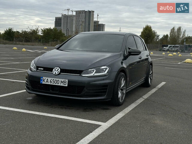 Серый Фольксваген Golf GTD, объемом двигателя 2 л и пробегом 257 тыс. км за 13850 $, фото 2 на Automoto.ua