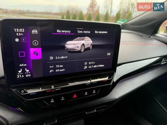 Чорний Фольксваген ID.4 GTX, об'ємом двигуна 0 л та пробігом 16 тис. км за 32880 $, фото 15 на Automoto.ua