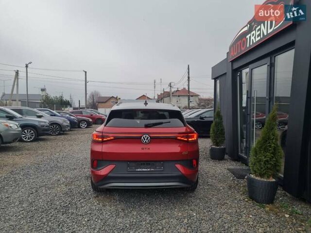 Красный Фольксваген ID.4 GTX, объемом двигателя 0 л и пробегом 55 тыс. км за 32300 $, фото 3 на Automoto.ua