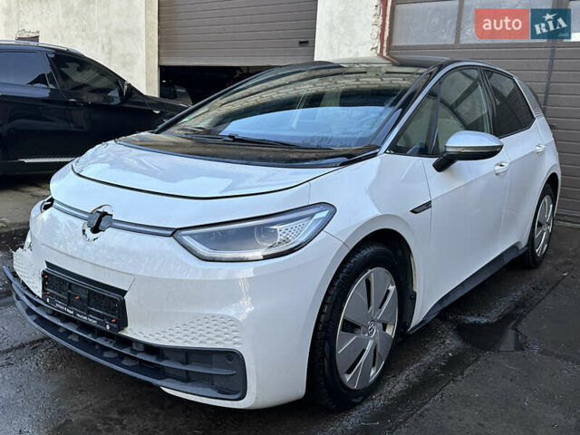 Білий Фольксваген ID.3, об'ємом двигуна 0 л та пробігом 55 тис. км за 12850 $, фото 1 на Automoto.ua