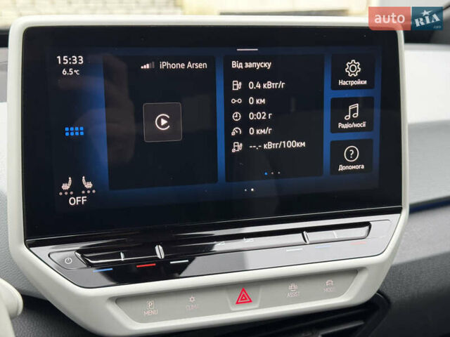 Білий Фольксваген ID.3, об'ємом двигуна 0 л та пробігом 84 тис. км за 17400 $, фото 104 на Automoto.ua