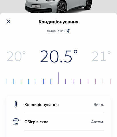 Білий Фольксваген ID.3, об'ємом двигуна 0 л та пробігом 50 тис. км за 18890 $, фото 53 на Automoto.ua