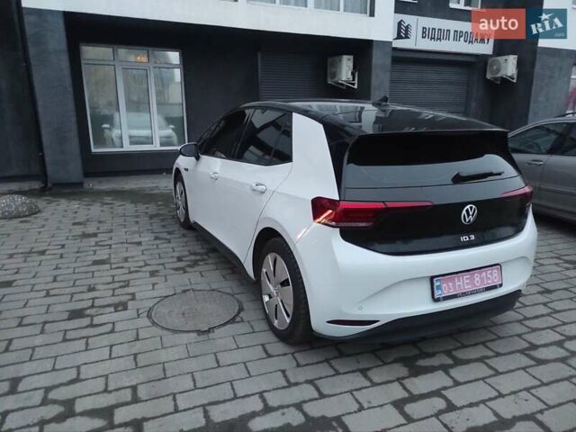 Білий Фольксваген ID.3, об'ємом двигуна 0 л та пробігом 20 тис. км за 18500 $, фото 4 на Automoto.ua