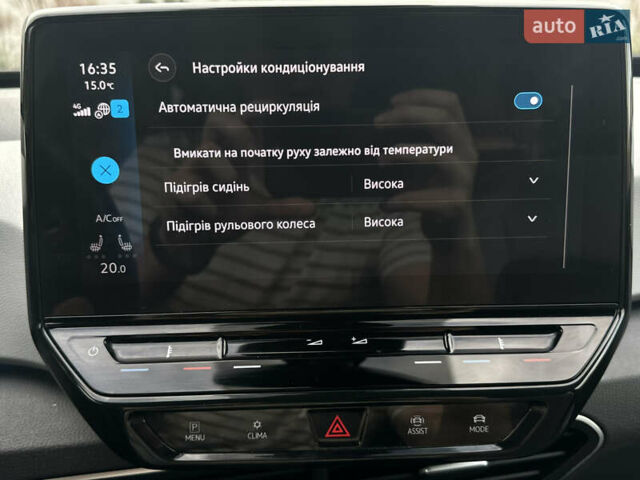 Серый Фольксваген ID.3, объемом двигателя 0 л и пробегом 143 тыс. км за 16499 $, фото 56 на Automoto.ua