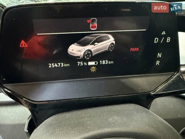 Серый Фольксваген ID.3, объемом двигателя 0 л и пробегом 25 тыс. км за 7200 $, фото 1 на Automoto.ua