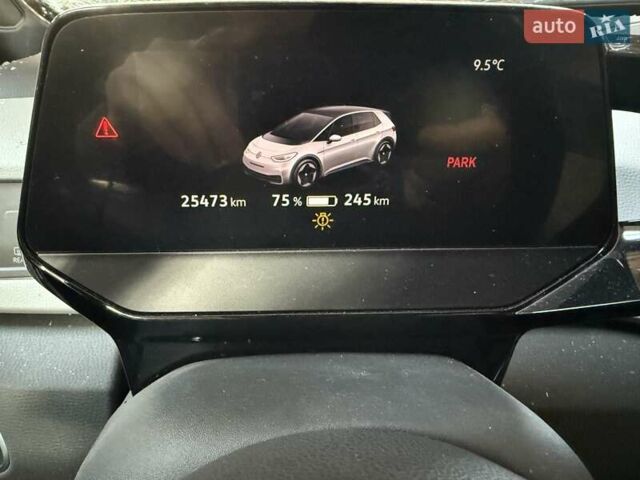 Серый Фольксваген ID.3, объемом двигателя 0 л и пробегом 25 тыс. км за 7199 $, фото 1 на Automoto.ua