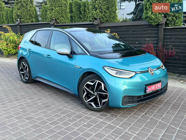 Синий Фольксваген ID.3, объемом двигателя 0 л и пробегом 117 тыс. км за 17300 $, фото 2 на Automoto.ua
