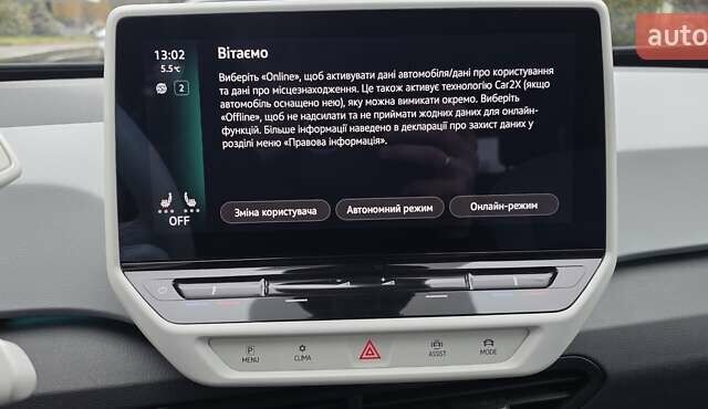 Синий Фольксваген ID.3, объемом двигателя 0 л и пробегом 99 тыс. км за 17500 $, фото 99 на Automoto.ua